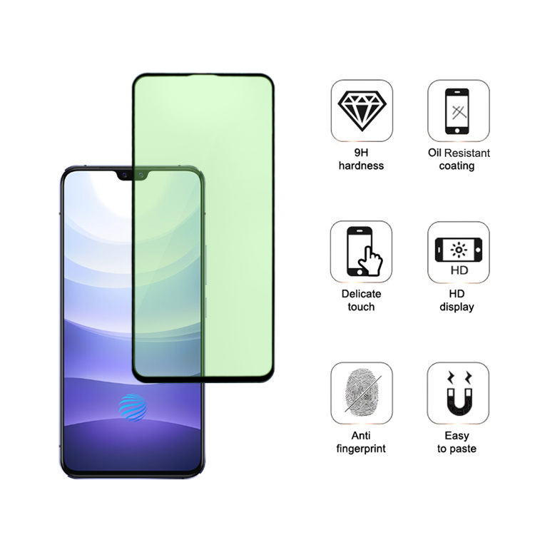 8 Year Exporter 11 Pro Screen Protector - Anti Blue Light Screen Protector Compatible with VIVO S9 Eye Care HD Clear Tempered Glass – Moshi detail pictures