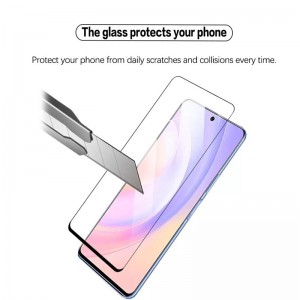 0.33mm 2.5D Ultra-think 9H curved Tempered Glass For huawei p40 lite screen protector