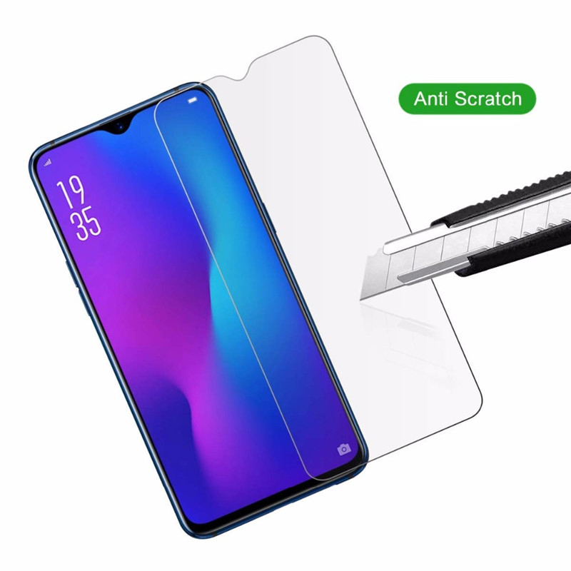Wholesale Screen Protector Stores - OPPO F9 tempered glass for OPPO R17 Case LCD Film explosion proof screen protector for OPPO F9 Pro mobile phone case glass film – Moshi detail pictures