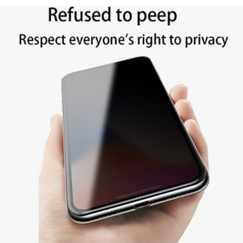 Original Factory Accessories Smartphone - Tempered glass iPhone13mini privacy full coverage screen protector，case friendly bubble free,Anti-peep – Moshi